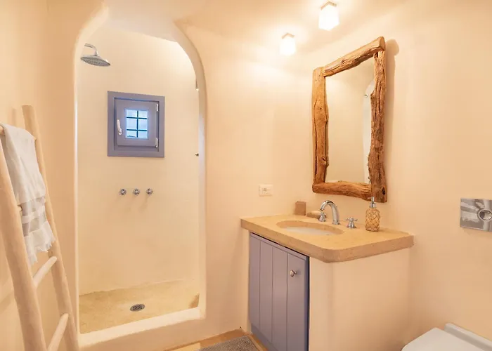 וילה Seaside 5bdr Bliss In Mykonos Merchia Beach