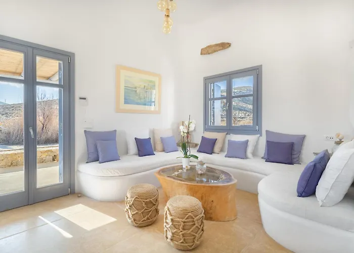 וילה Seaside 5bdr Bliss In Mykonos Merchia Beach