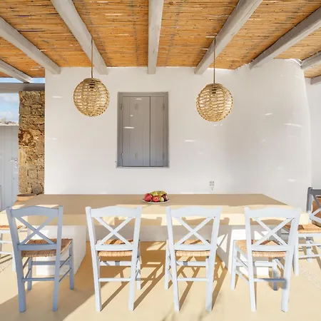 Seaside 5bdr Bliss In Mykonos * Merchia Beach