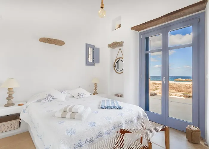 Villa Seaside 5bdr Bliss In Mykonos Merchia Beach